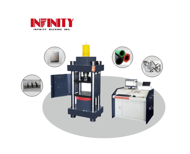 Full Digital Closed Loop Micro Electro Hydraulic Servo Compression Testing Machine For Equal Load Loading And Maintenance