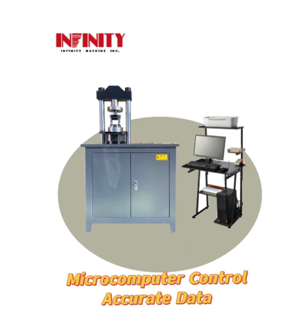 IF703 Microcomputer Control Electro Hydraulic Servo Compression Testing Machine