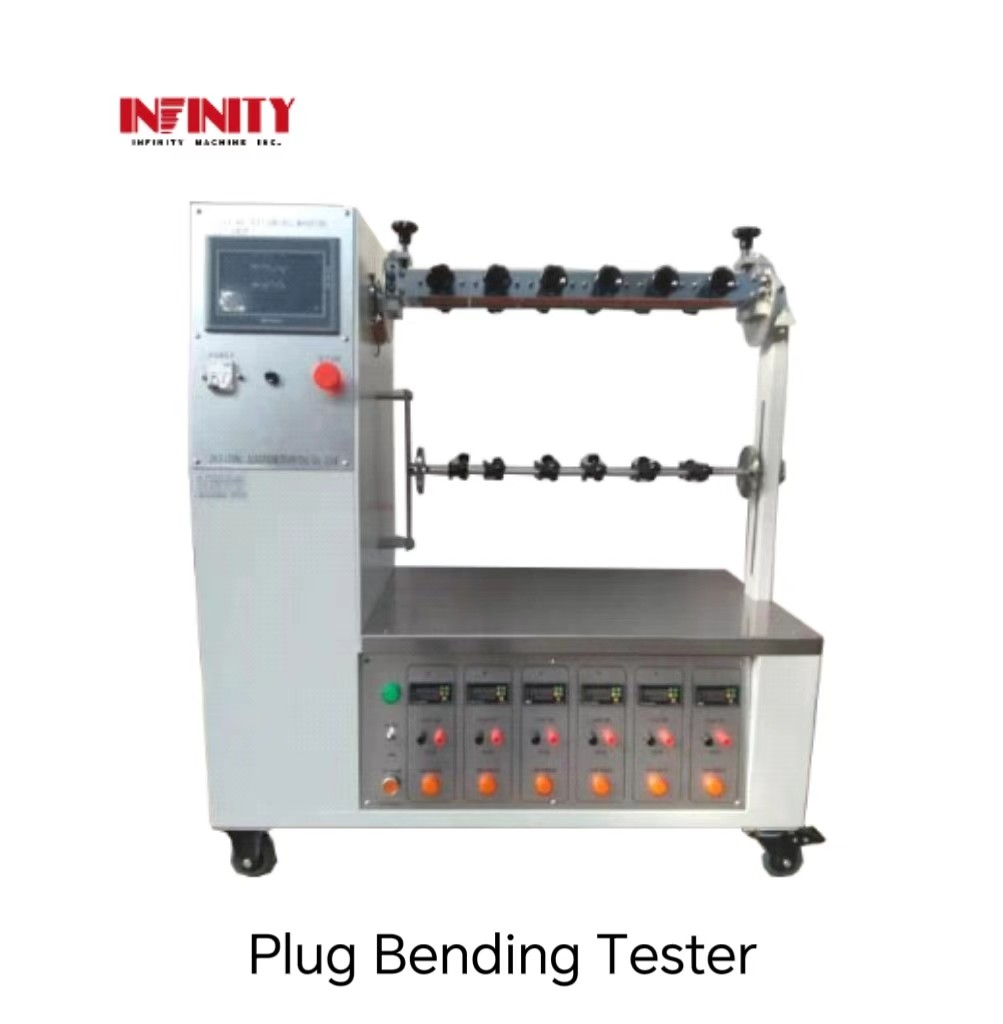 IEC884 Standard Plug Bending Test Machine for Cable Bending Endurance Test