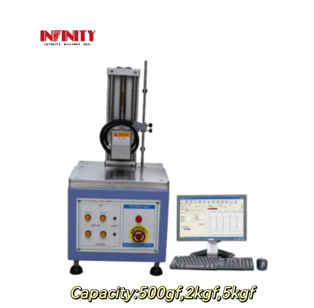 High Accuracy Load Cell Servo Control Keystroke / Switch Tester For Force Testing