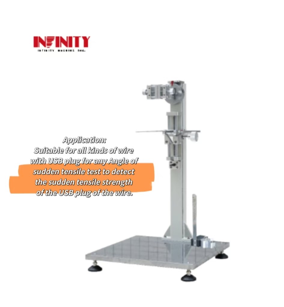 Easy Operation Rotation Angle 0~360° USB Plug Wire Pull Strength Testing Machine