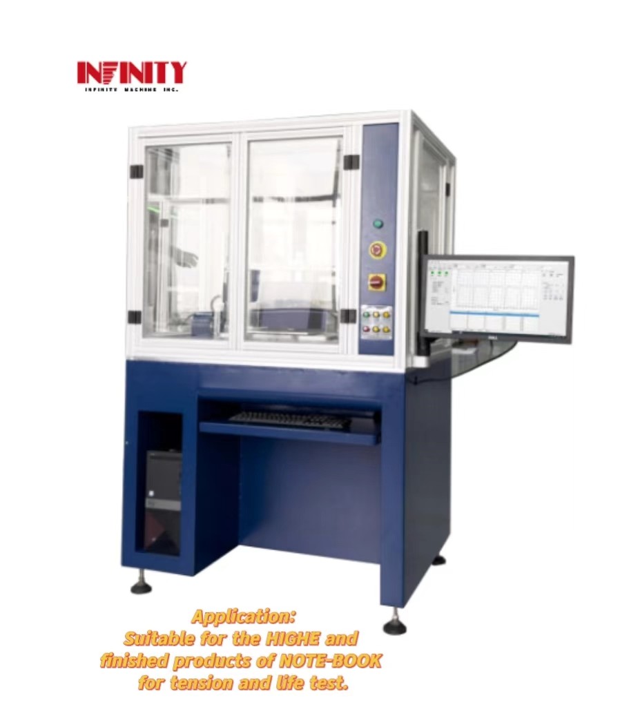 High Performance Automatic Rotating Shaft Torsion Testing Machine For HINGE And NOTE-BOOK