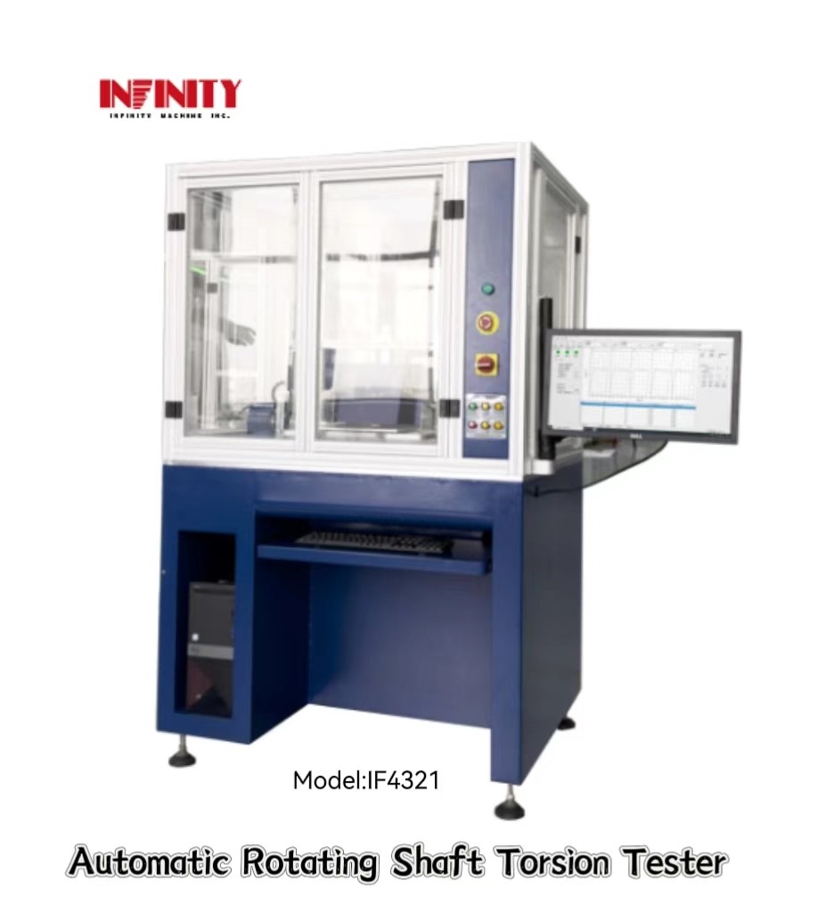 Easy Operation Automatic Rotating Shaft 17 Inch Notebook Torsion Life Testing Machine