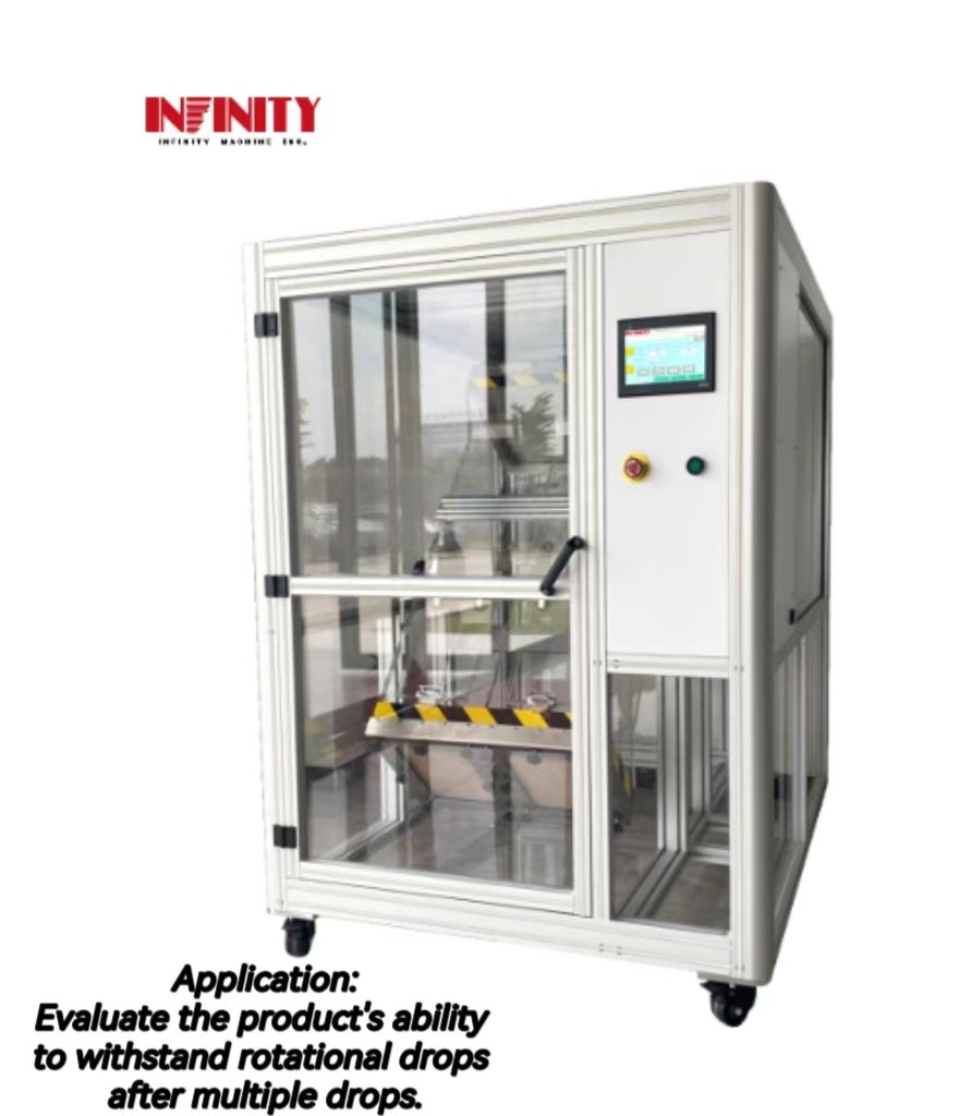 Touch Screen Control Tumble Drop Test Machine for Smart Tablets Rotational Drop Test