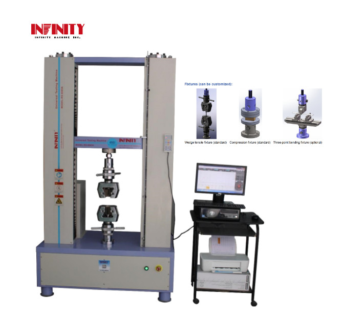 Computer Control Multi Function Universal Tensile Testing Machine For Metal Rod