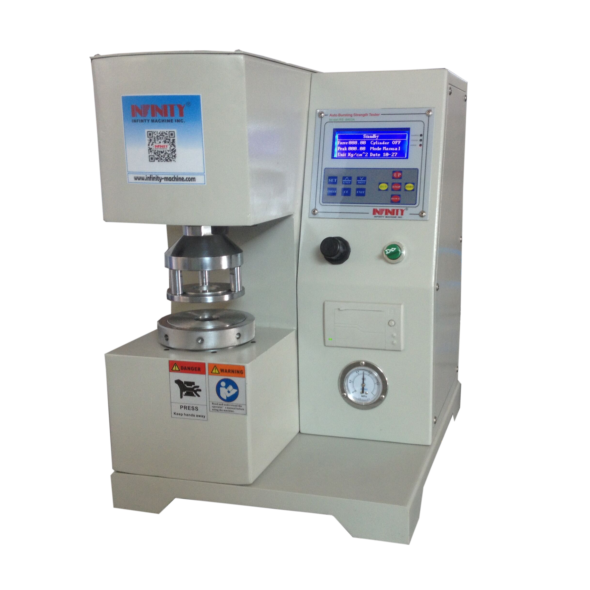 Digital Automatic Compressive Strength Testing Machine FOR Cardboard Paper
