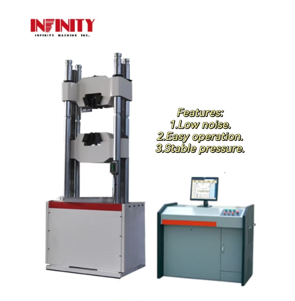 High Precision Microcomputer Controlled Hydraulic Universal Testing Machine 600KN
