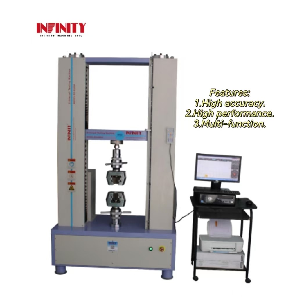 Double Column 300KN Easy Operation Servo Controlled Universal Tensile Testing Machine