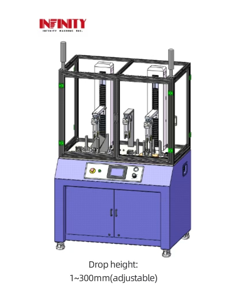 Height Accuracy Repeated Slight Drop Test Machine Drop Height 1~300mm Adjustable