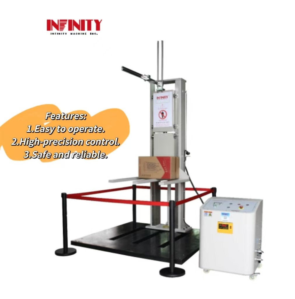 Packaging Zero Drop Testing Machine For Drop Testing Of Larger Packaging Sizes