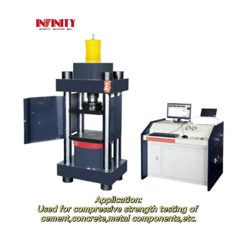 1500KN Micro Computer Control Electro Hydraulic Servo Compression Testing Machine