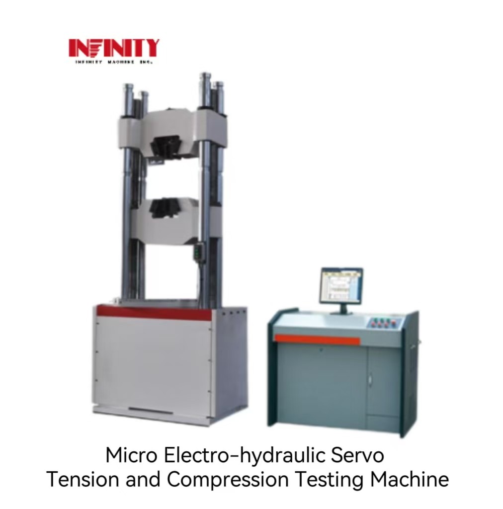 Max. Test Force 2000KN Micro Electro Hydraulic Servo Tensile Compression Testing Machine