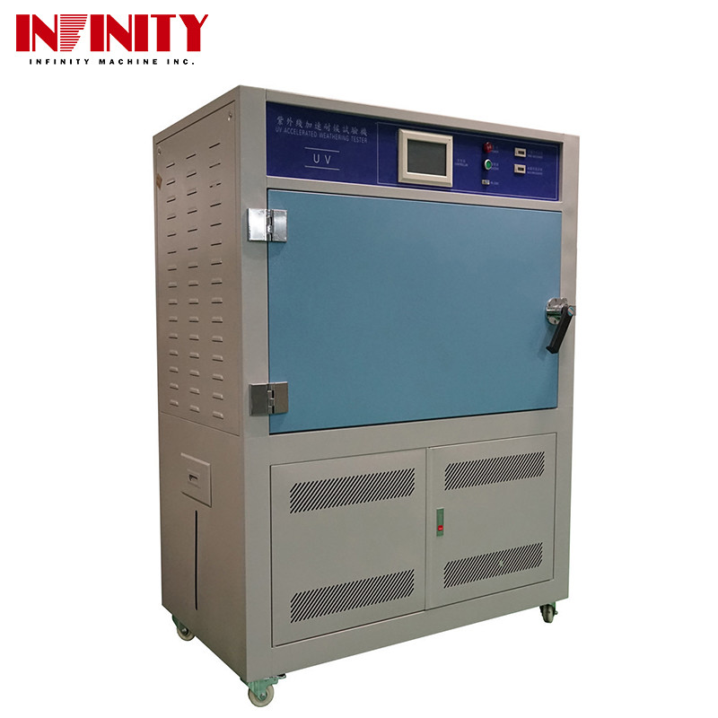 500 L UV Test Chamber Aging Lamps For Temperature Shining Strength Humidity