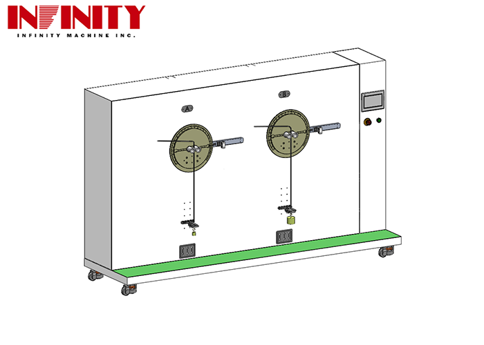 Wire Bending Tester Meeting ISO 19642-2:2023 Cyclic Bending Requirements Wire Swing Left And Right Tester