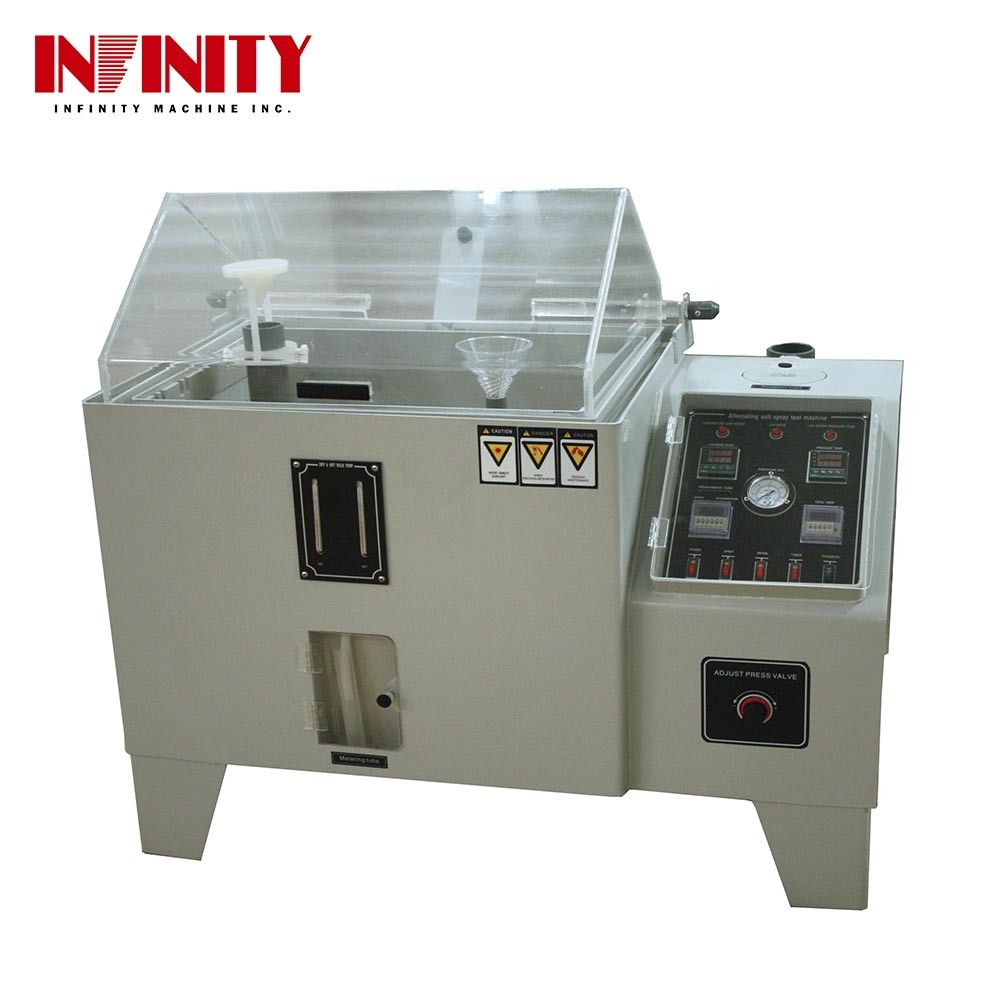 NSS.ACSS Salt Fog Spray Test Chamber ASTM-B117 60L ~ 160L Capacity Salt Spray Subside 1.0~2.0ml/80cm2/H