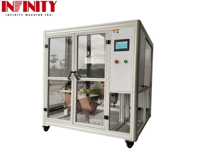 Tumble Barrel Drop Testing Machine Roller Cycle Drop Test Machines IEC 60068-2-31 Standard