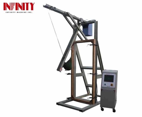 Safety Glass Impact Test Equipment Tempered Glass Pendulum Impact Testing Machine Toughened Glass Impact Tester Machine