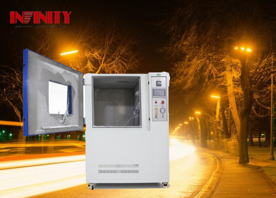 Simulation Climate Test Cabinet IP5X  IP6X LED Outdoor Lighting Dustproof Test Chamber