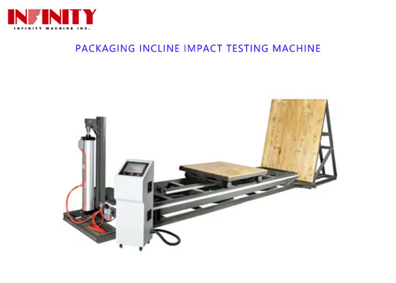 Impact Speed Range 1.305-3.78 M/s Packaging Test Machinery with W1600×H1600 Mm Impact Plate Size