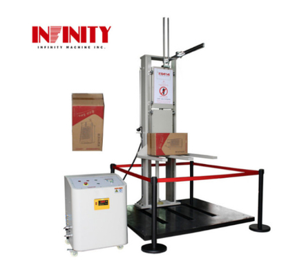 Double Track Drop Testing Machine For Larger Products 2.5KVA AC 380V 15A