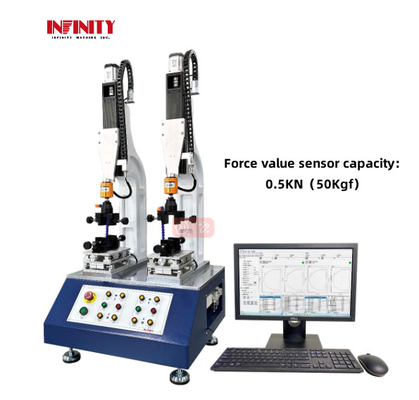 Dual Station Insertion and Extraction Force Testing Machine for Computer USB Interface