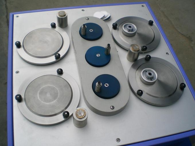 Quality Control Abrasion Testing Machine / Textile Fabric Martindale