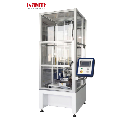 Free Fall Lap Machine PLC Control Steel Ball Free Fall Impact Testing Machine For Electronic ...