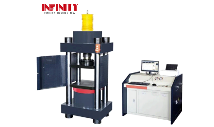 Computerized 3000KN Electro Hydraulic Servo Compression Strength ...